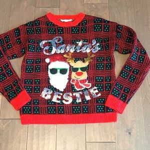 - Womens Size Small 3/5 Ugly Christmas Sweater, Santa Sweater, Holiday Swe…